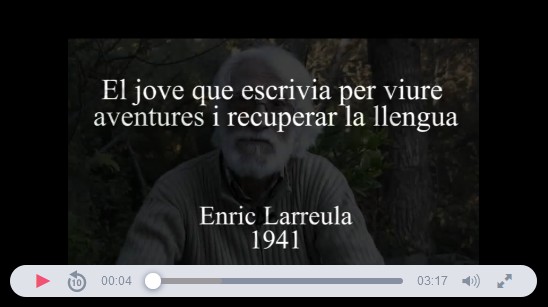 memoro_org_entrevista_enric_larreula_el_jove_que_escrivia_per_viure_aventures_i_recuperar_la_llengua