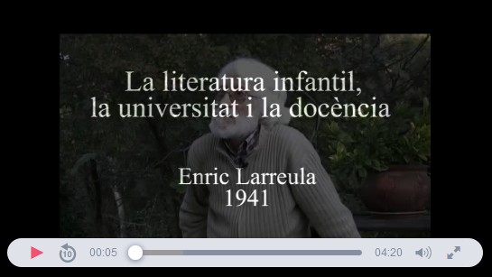 memoro_org_entrevista_enric_larreula_la_literatura_infantil_la_universitat_i_la_docencia
